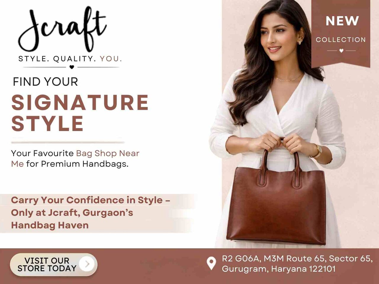 Gurugram, Clothing & Accessories, Best Bag Shop Near Me For Sling Bag Women & Premium Handbags In Gurugram