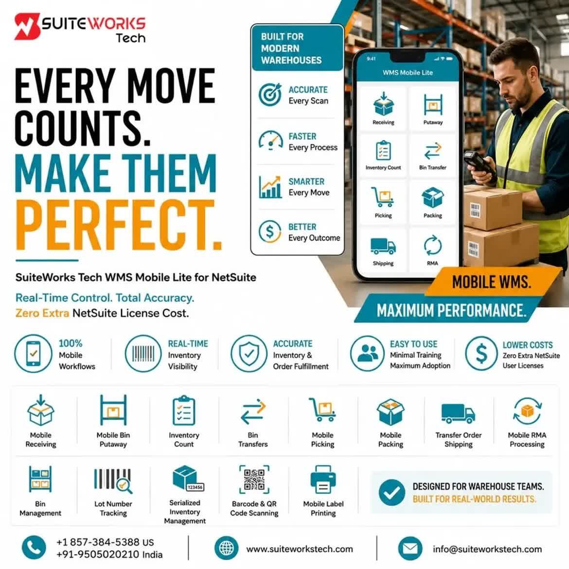 New York, ERP, Mobile WMS For NetSuite | Real-Time Inventory & Warehouse Management