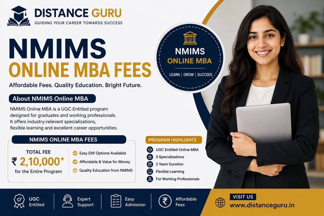 Pune, Education, Title: Explore NMIMS Online MBA For Flexible Career Growth