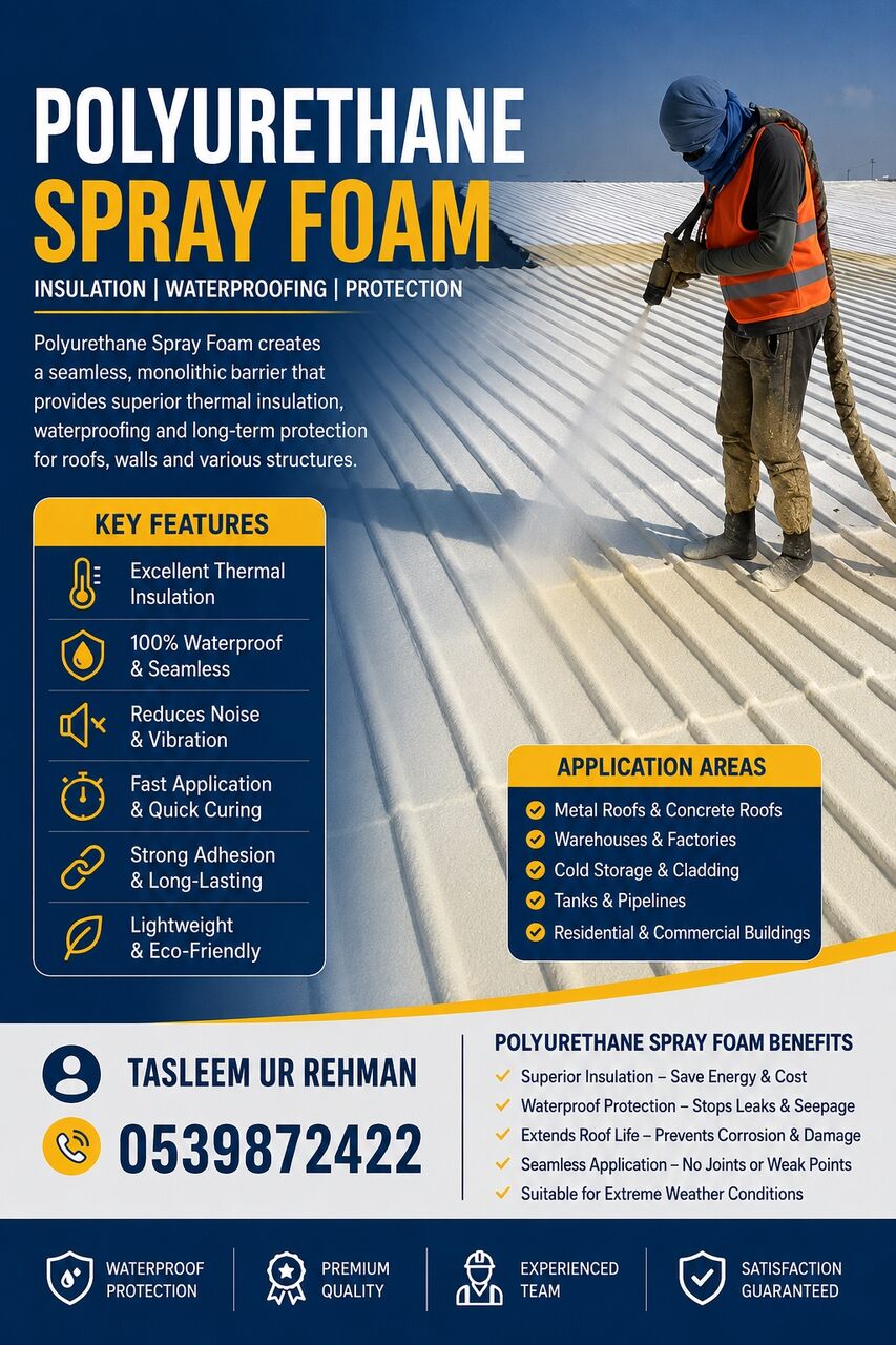 Jubail, Job Seekers, Waterproofing Subcontractor