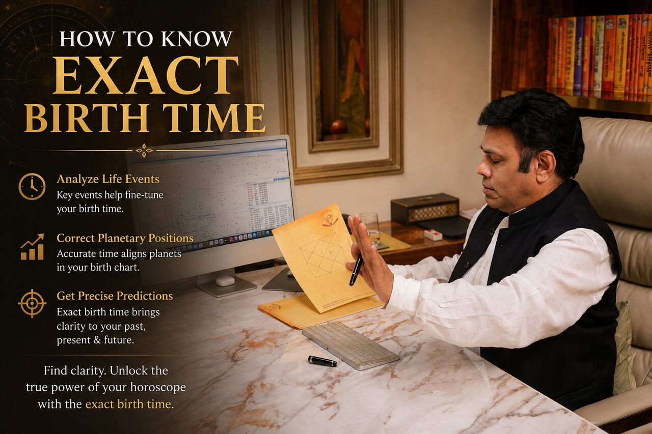 Noida, Legal, Exact Birth Time Rectification Through Vedic Astrology