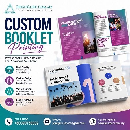 Kuala Lumpur, Printing, Professional Small Booklet Printing For Every Business Need