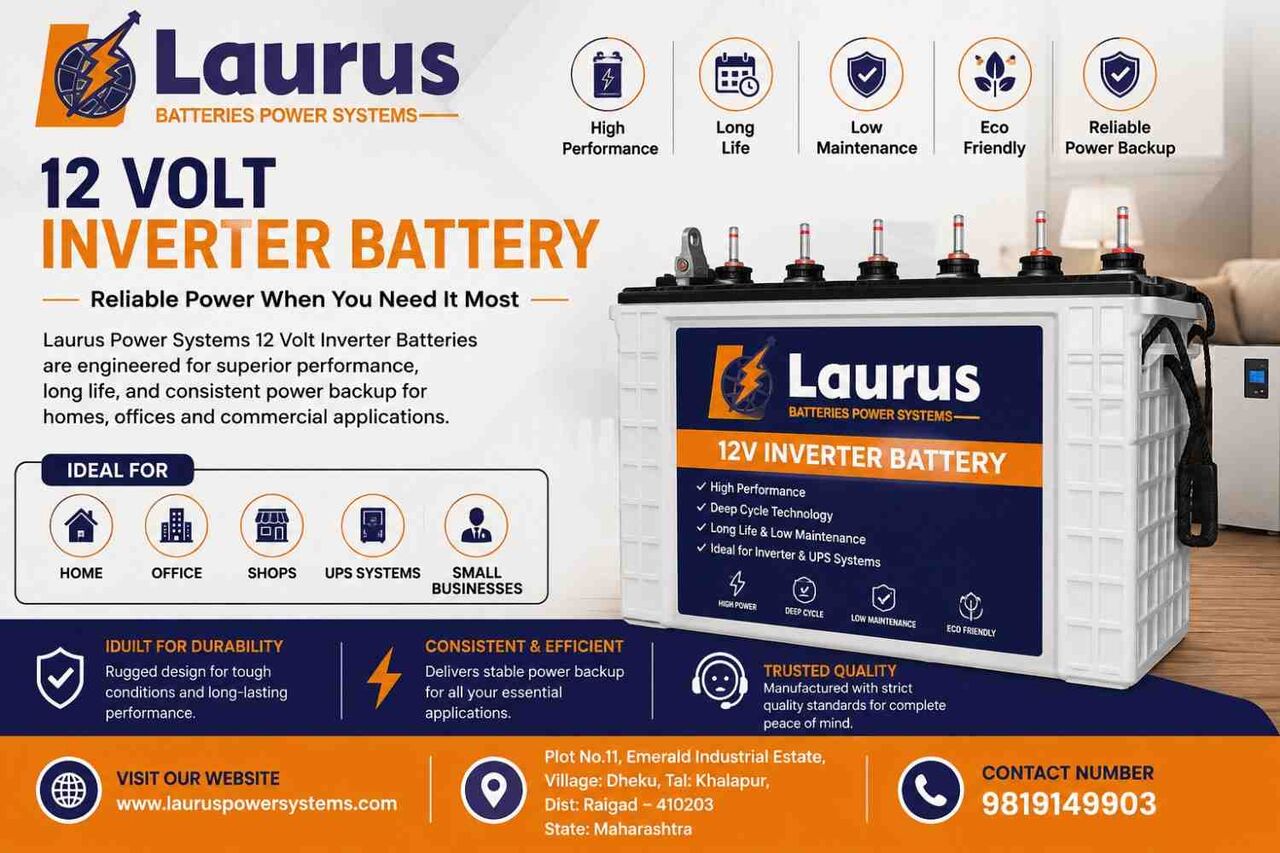 Mumbai, Business, 12 Volt Inverter Battery