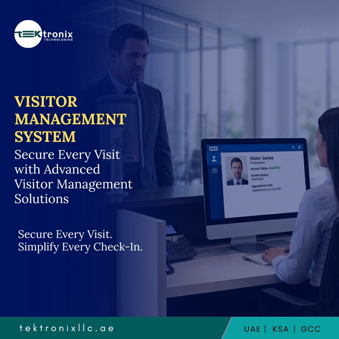 Dubai, Technical, Digitize Your UAE Office Reception With Smart Visitor Management System