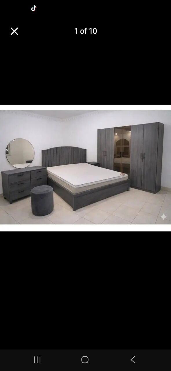 Al Malqa, Furniture, SAR 11,  New Bedroom Set Sale Online Home Devlree Free