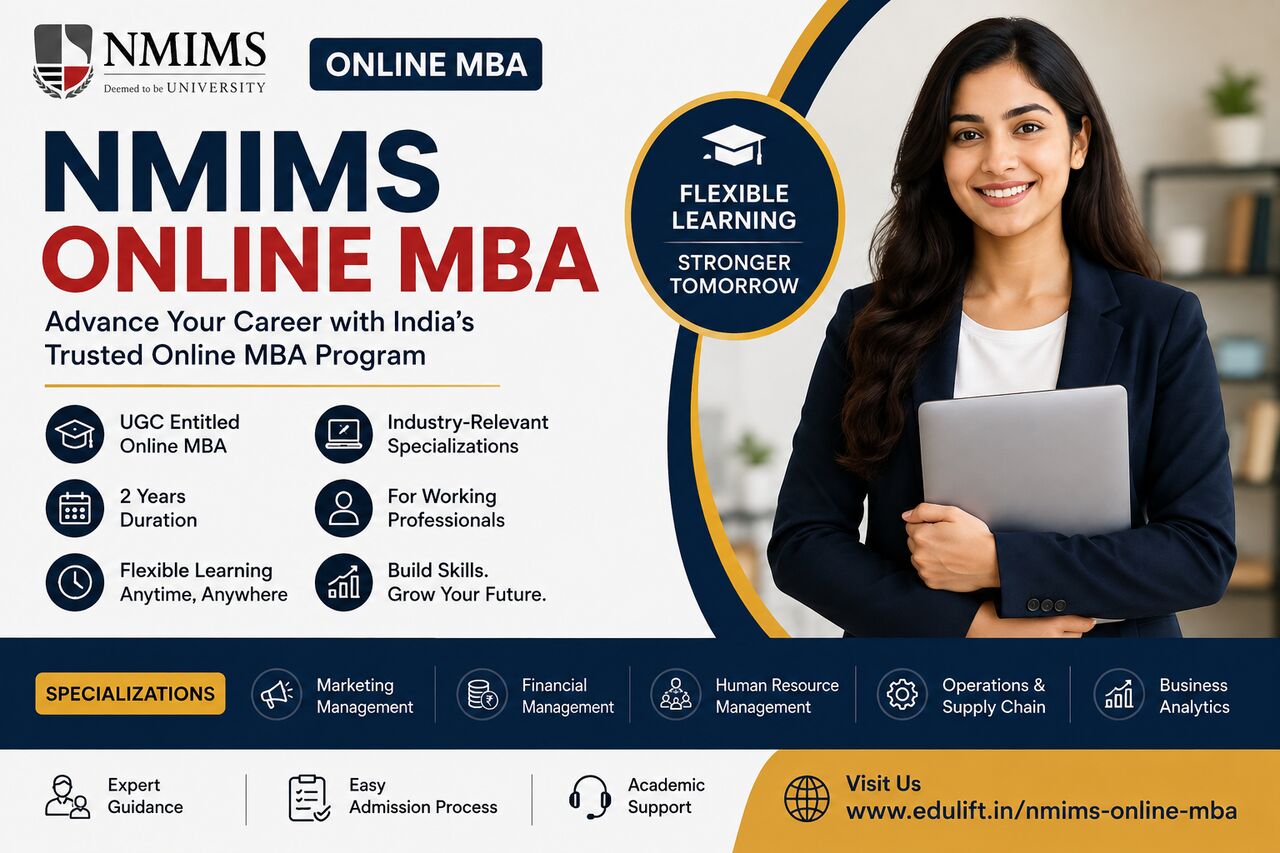 Pune, Education, Explore NMIMS Online MBA For Flexible Management Education | Edulift