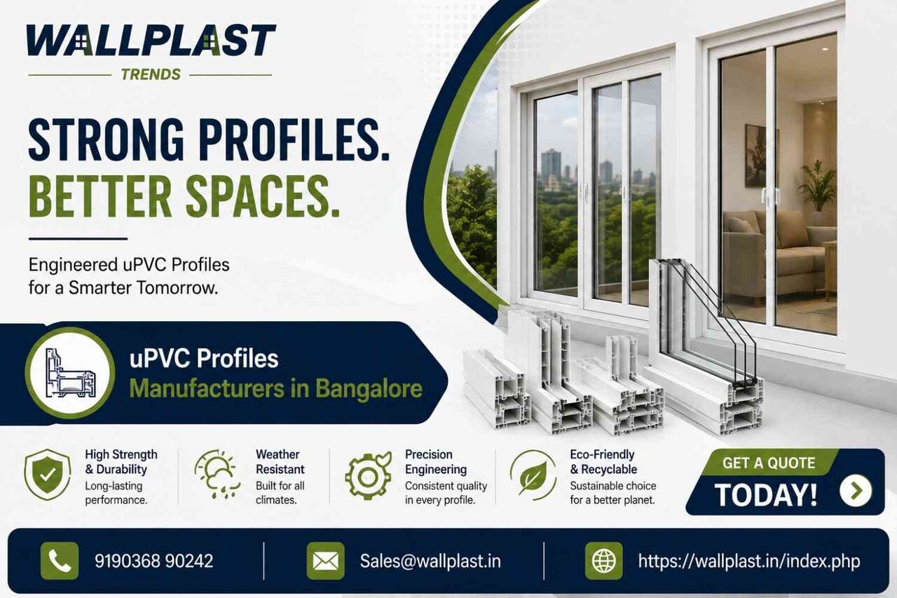 Bangalore, Construction, UPVC Profiles Manufacturers In Bangalore