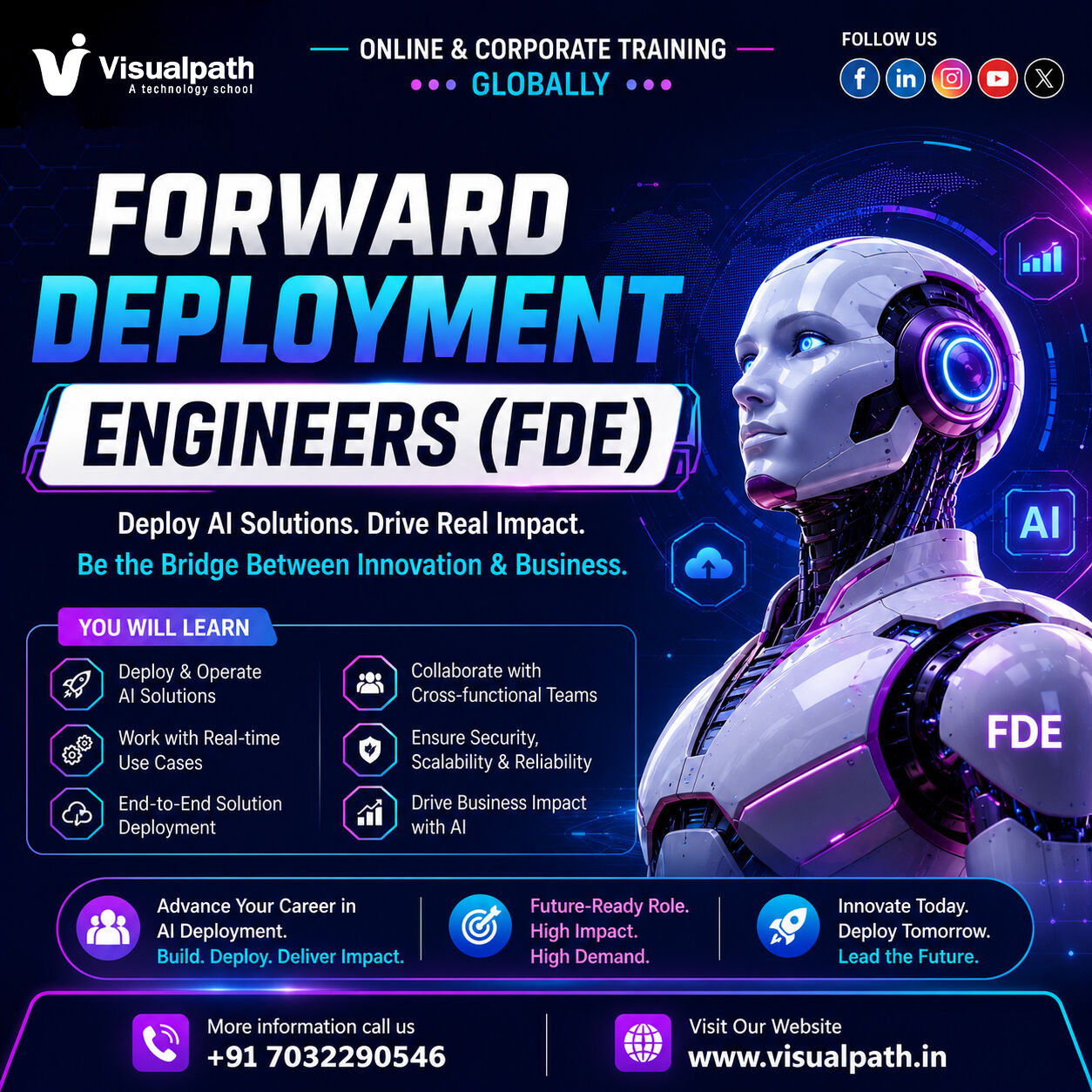Hyderabad, Education, Forward Deployed Engineer Course | FDE Online Training