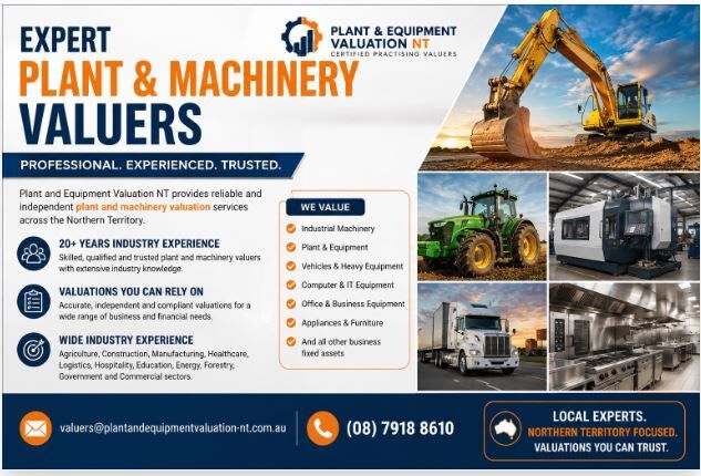 Sydney, Real Estate, Expert Plant And Machinery Valuers In Northern Territory