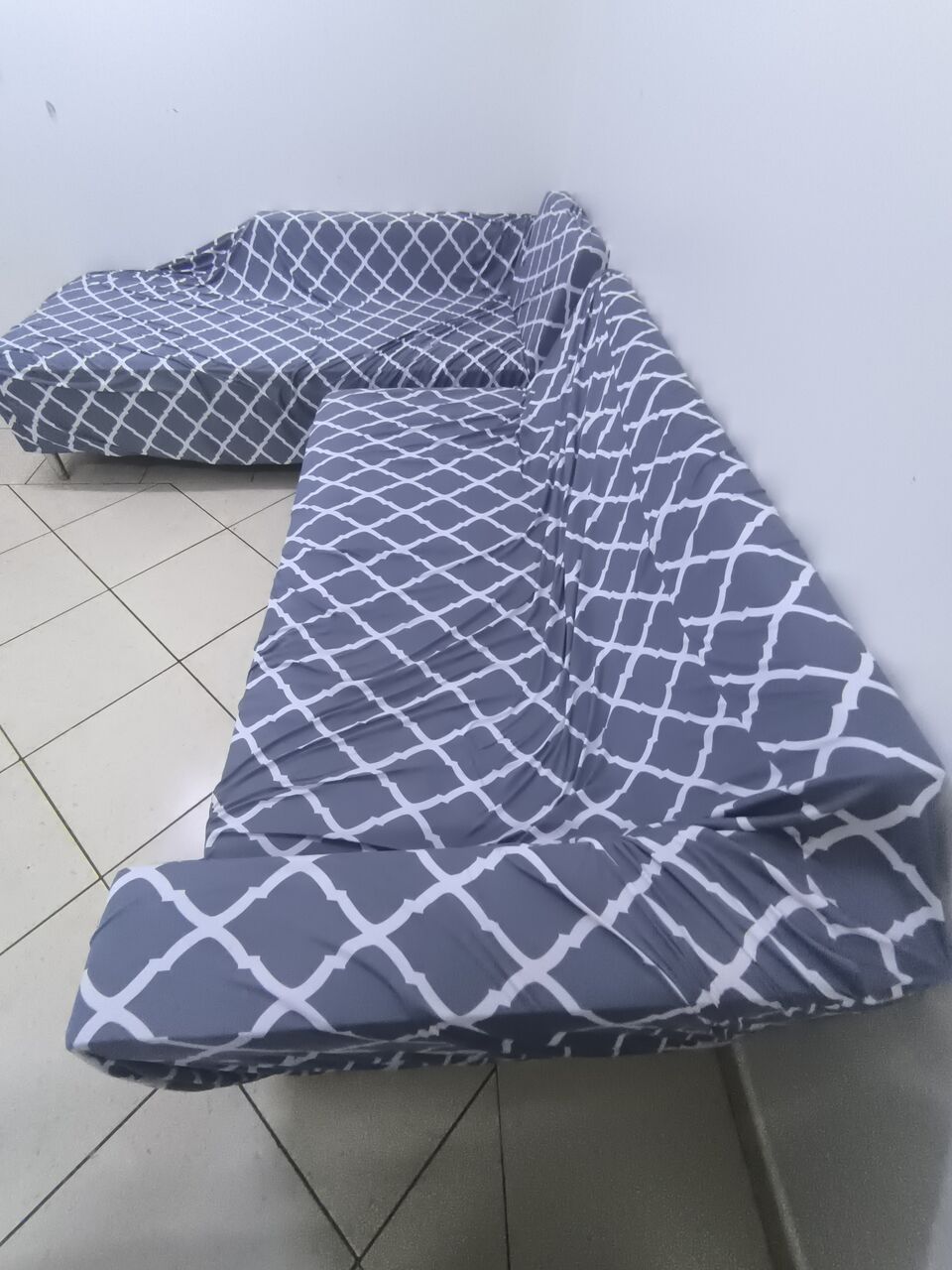 Al Badiyah, Furniture, SAR 500,  Corner Sofa Set 6 Seater