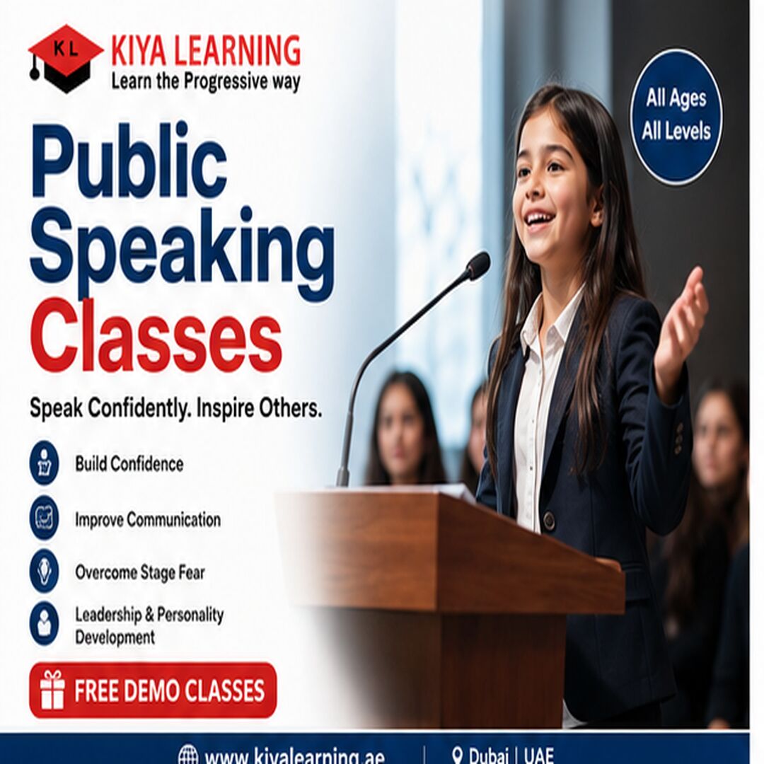 Dubai, Lessons Offered, Public Speaking Classes