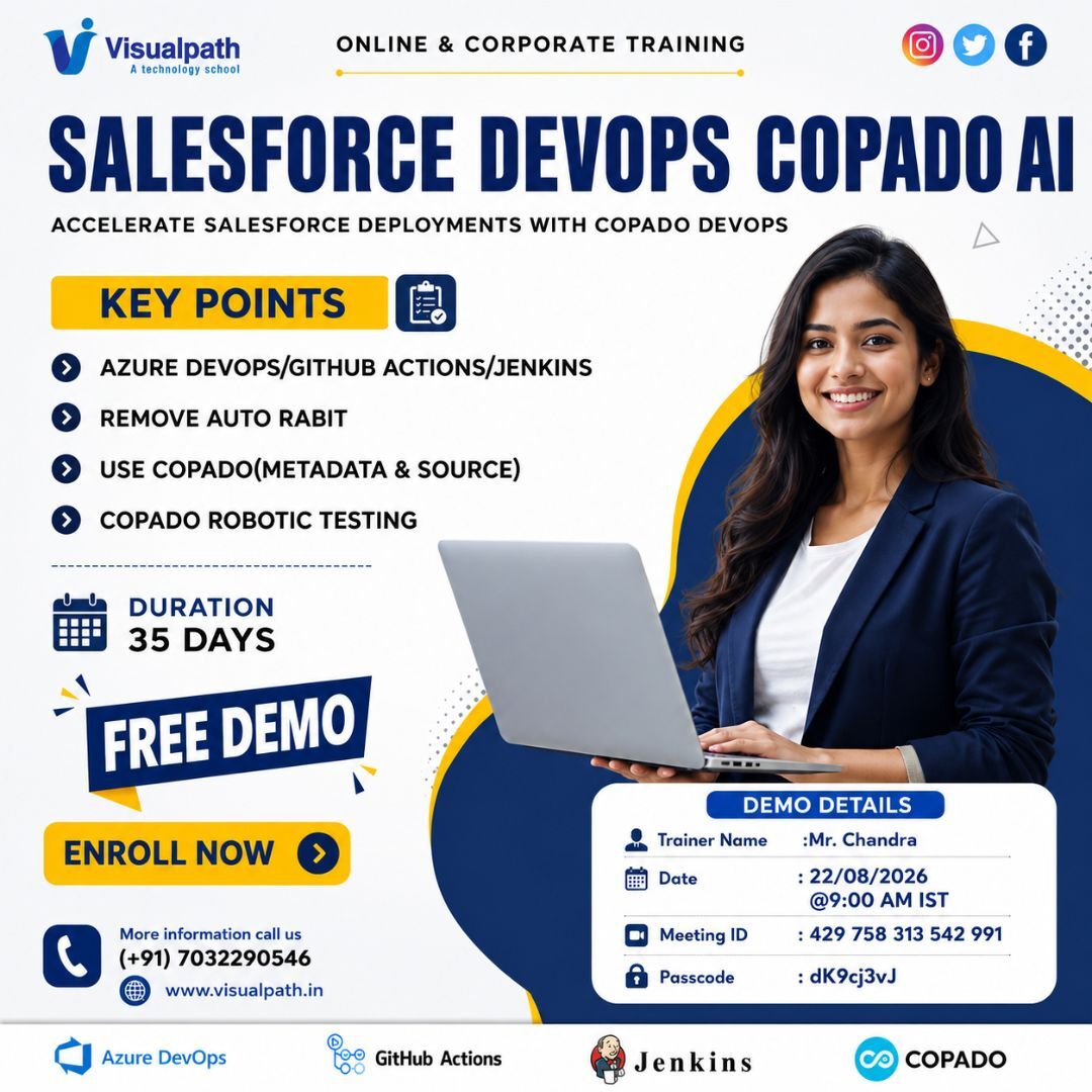 Hyderabad, Lessons Offered, Master Copado Training | Salesforce AI DevOps Course