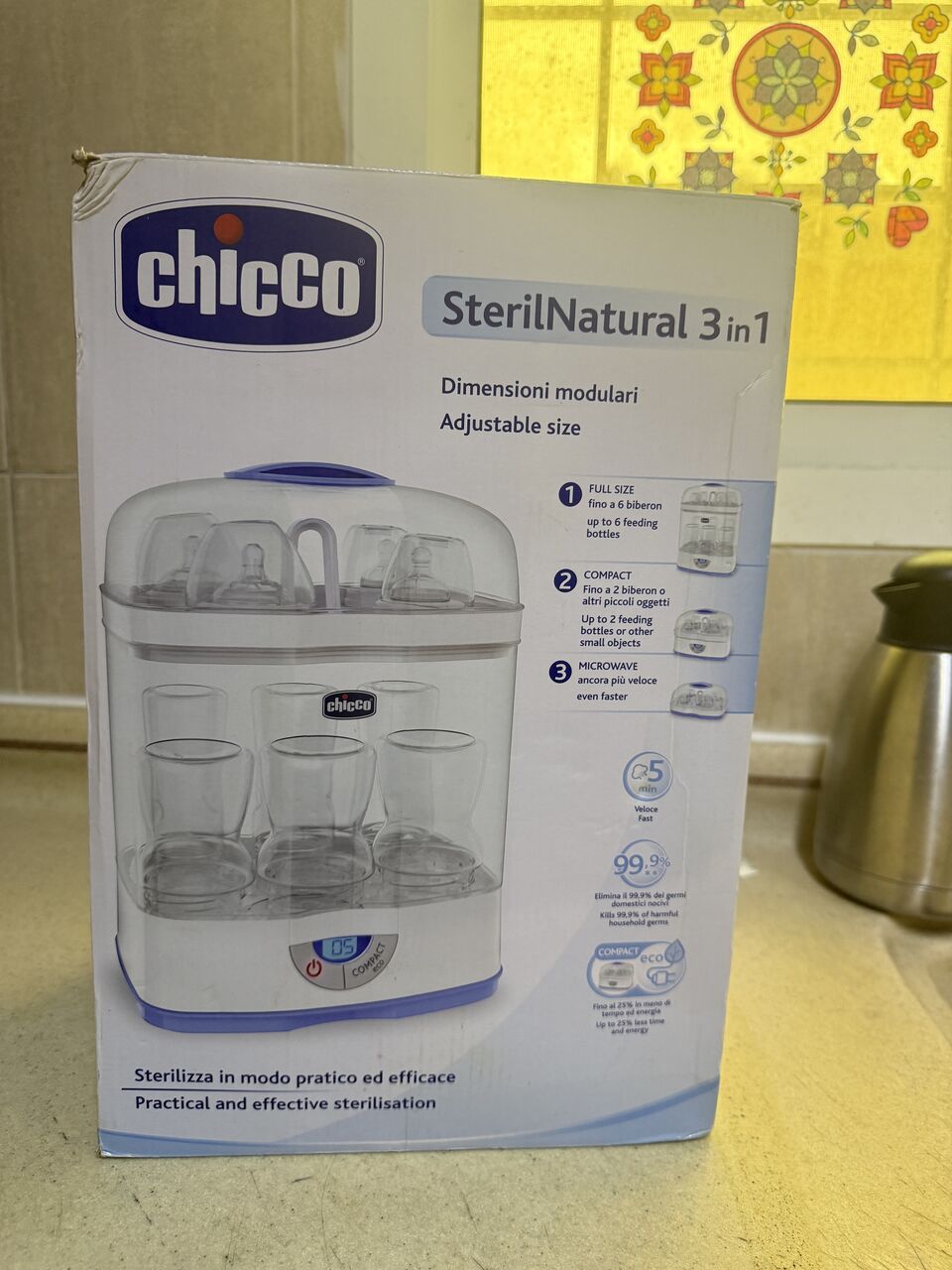 Al Jubail Al Balad, Baby & Kid Stuff, SAR 250,  Double Stroller And Bottle Sterilizer Chicco Brand