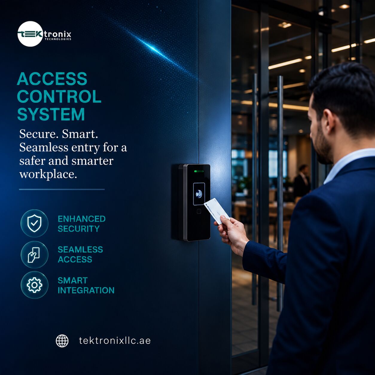Dubai, Technical, Access Control System In UAE For Corporate Security Management