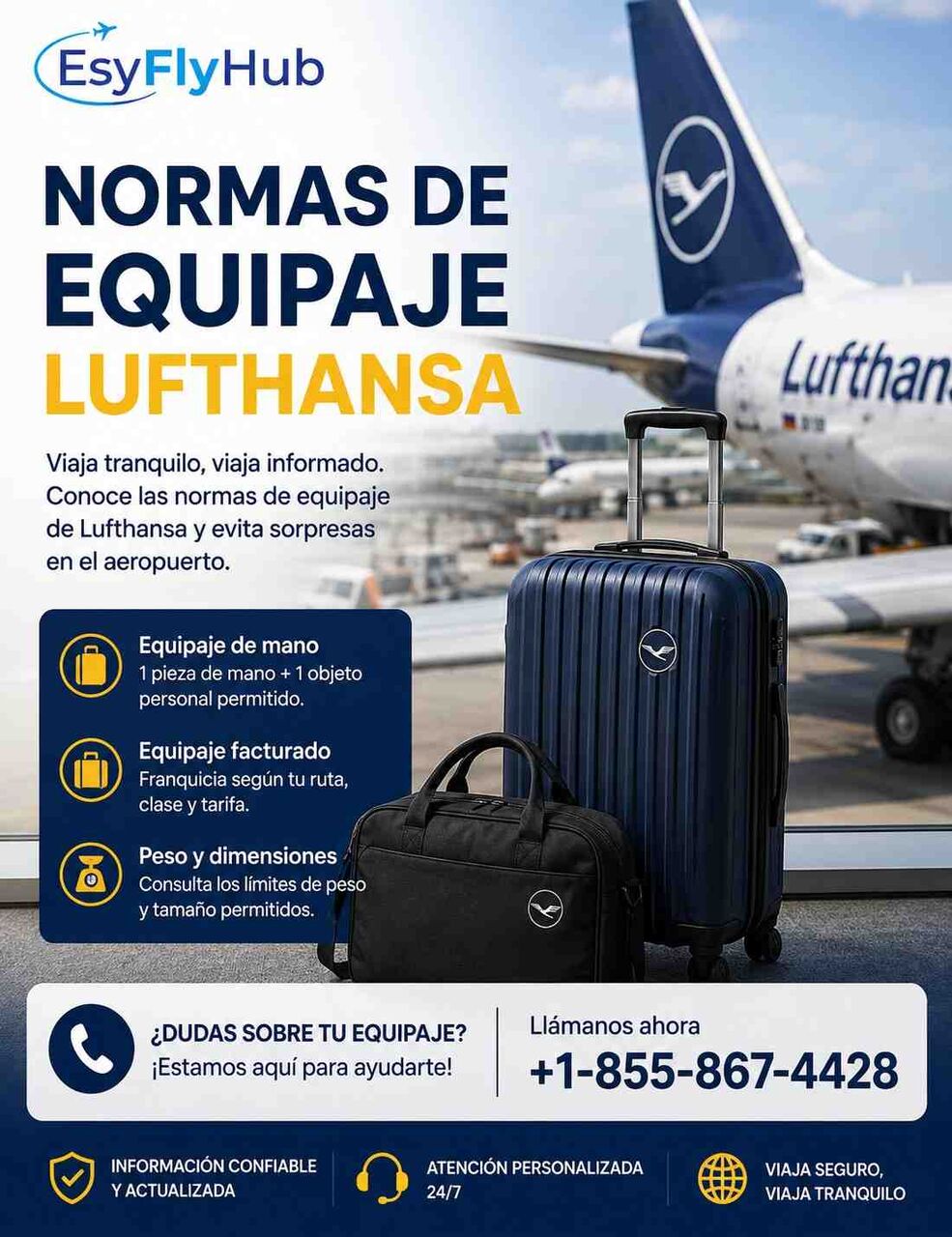 New York, Travel, ¿Qué Requisitos Debe Cumplir Tu Equipaje En Lufthansa?