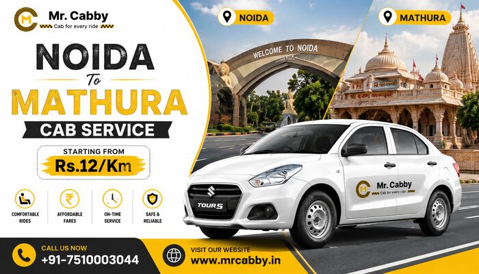 Noida, Travel, Mr. Cabby &ndash; Hire Noida To Mathura Cab