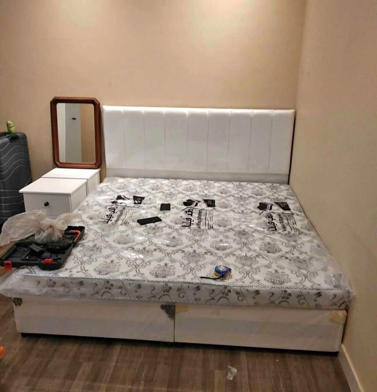 Jeddah, Furniture, SAR 2,  New High Quality Double Bed Frame Available In Low Price