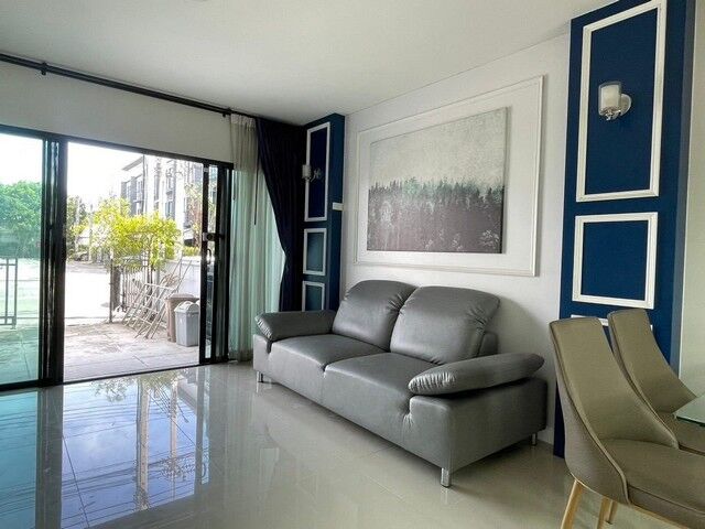 Bangkok, Villas, THB 25000,  20 Sq. Feet,  Townhome For Rent Baan Klang Muang Rama 9-On Nut, 3 Bedrooms, 3 Bathrooms, 180 Sq M, Pet