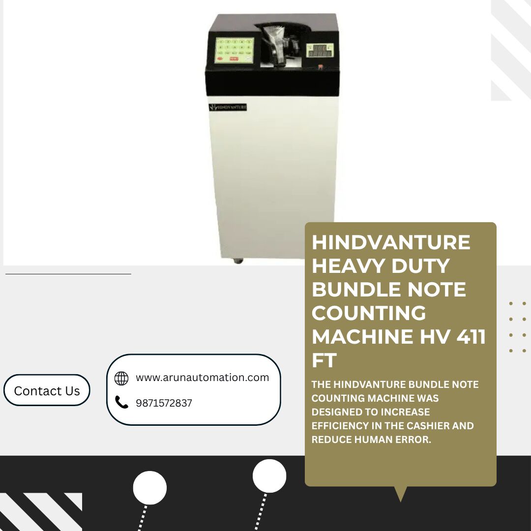 New Delhi, Legal, Hindvanture Heavy Duty Bundle Note Counting Machine HV 411 FT