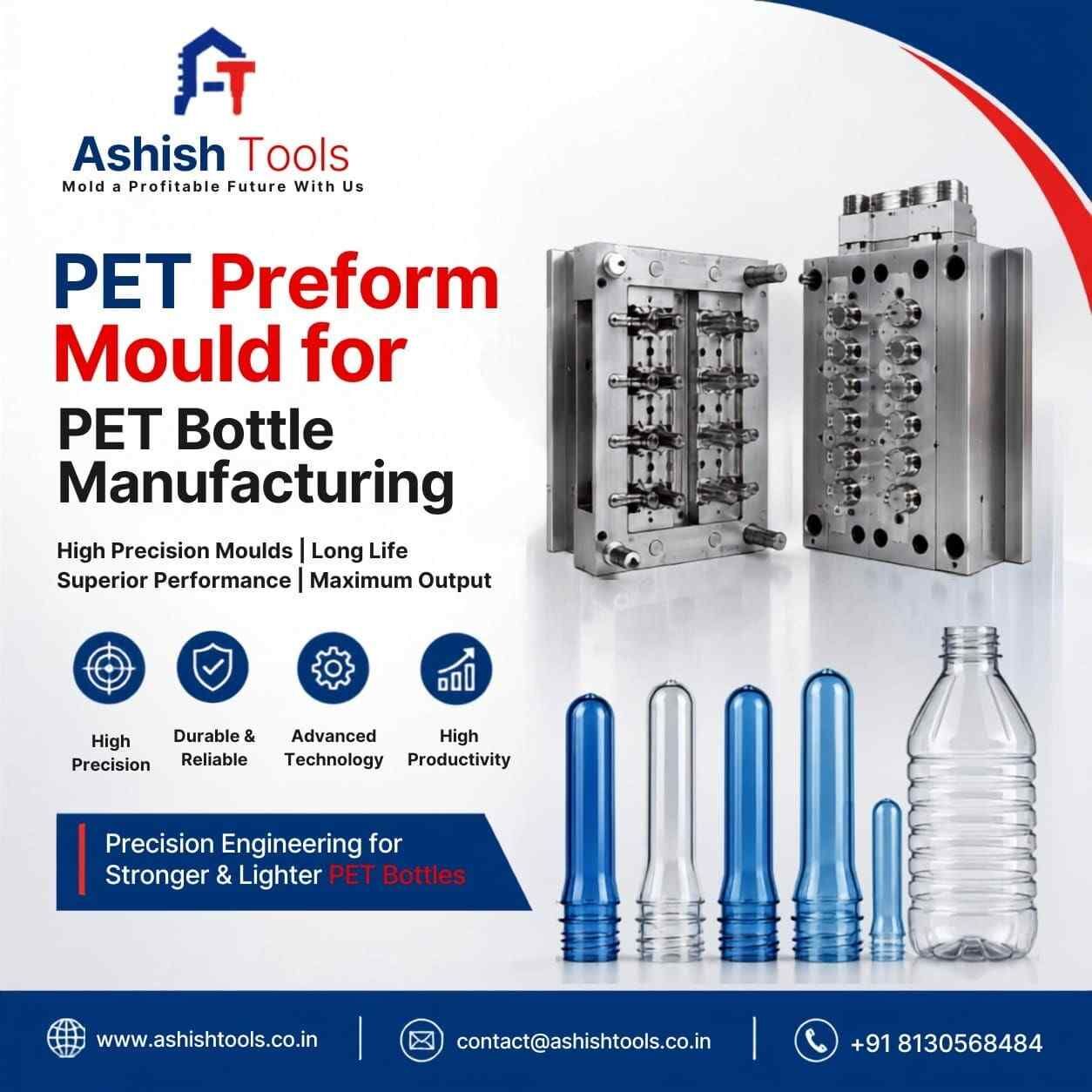 Noida, Industrial Machinery, PET Preform Mould For PET Bottle Manufacturing