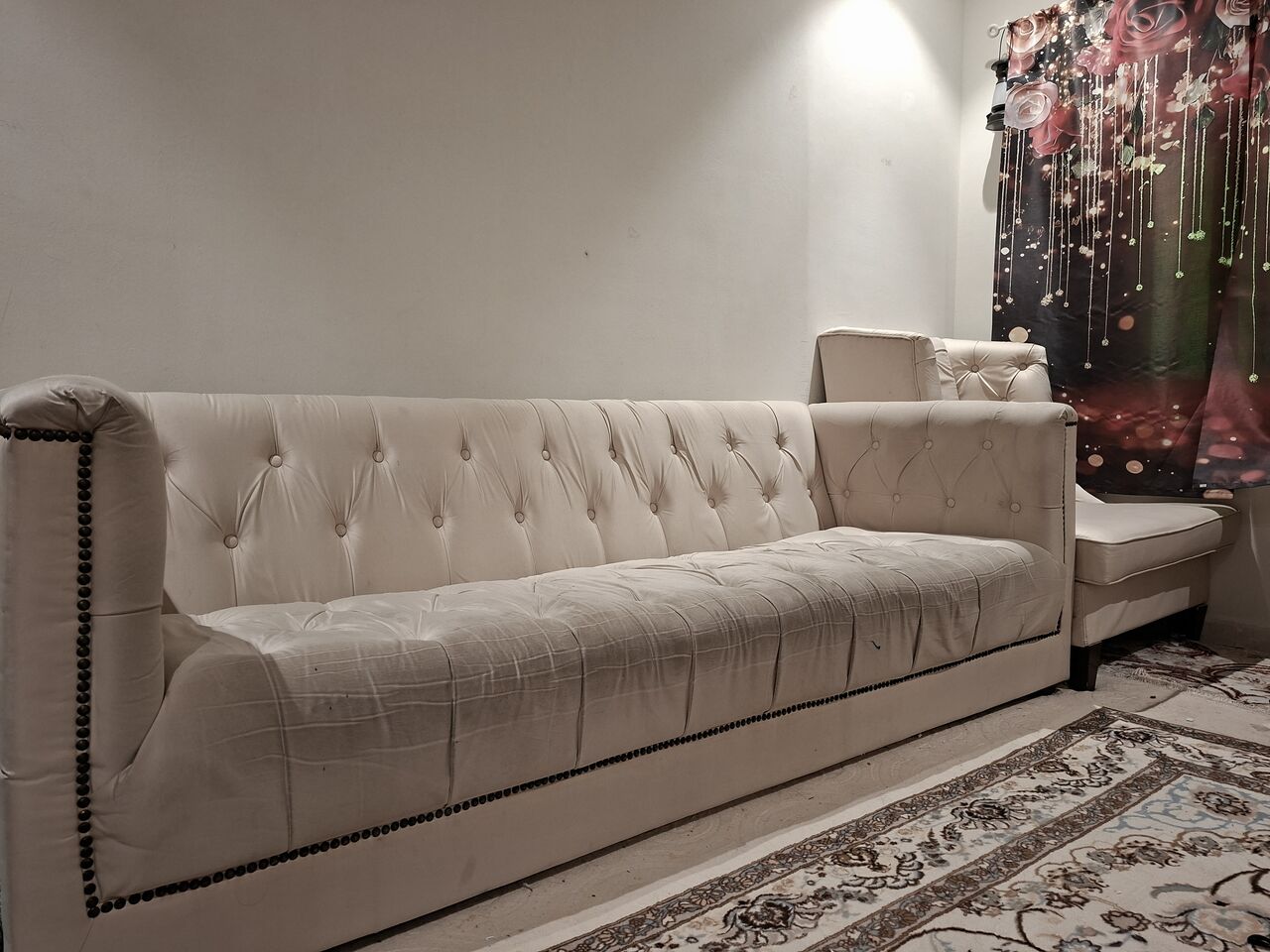 Dammam, Furniture, SAR 300,  4 Piece Sofa Set (2 Sofas And 2 Arm Chairs) For Sale