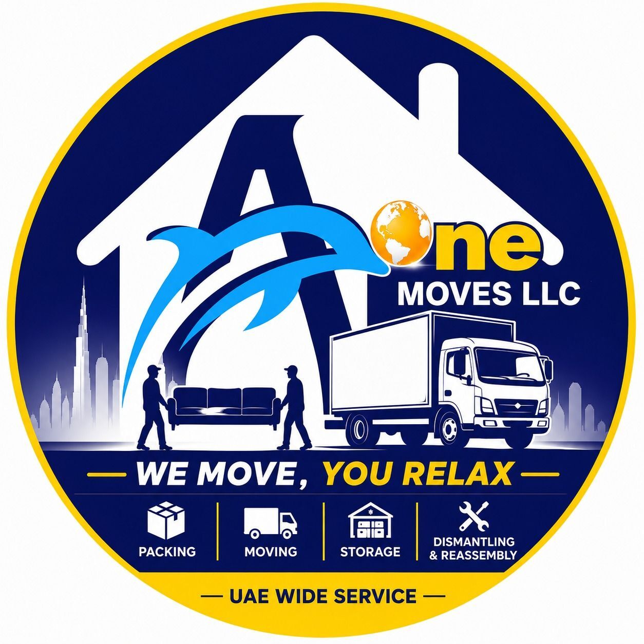 Ajman, Labor/Moving, A One Movers LLC
