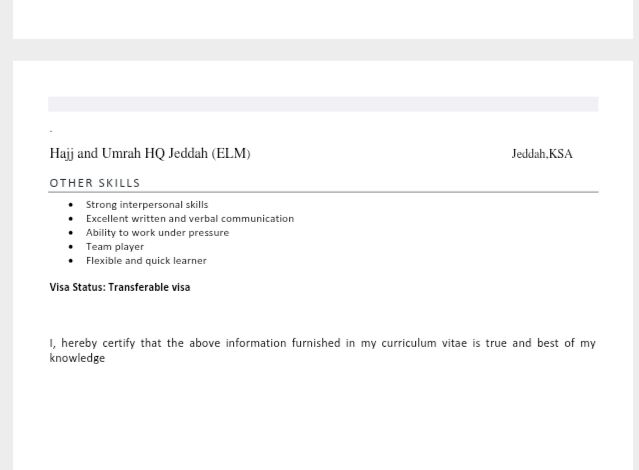 Jeddah, Job Seekers, AutoCAD Draftsman