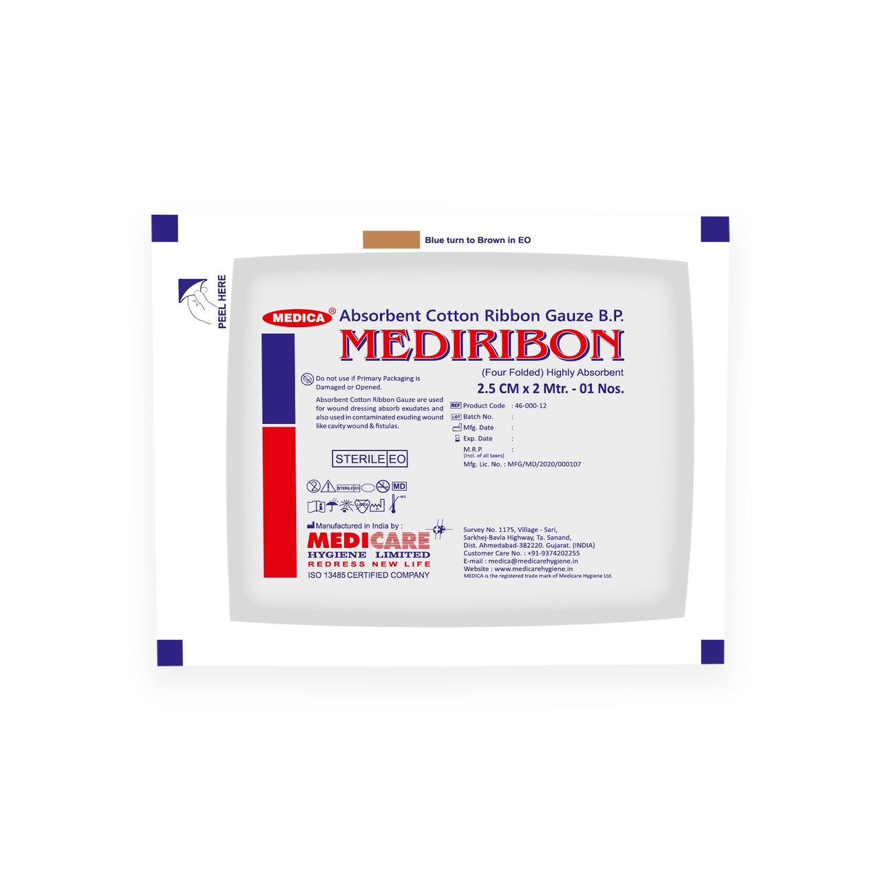 Oslo, Wholesale Products, Buy Sterile Cotton Ribbon Gauze &ndash; Mediribon | Medicare Hygiene