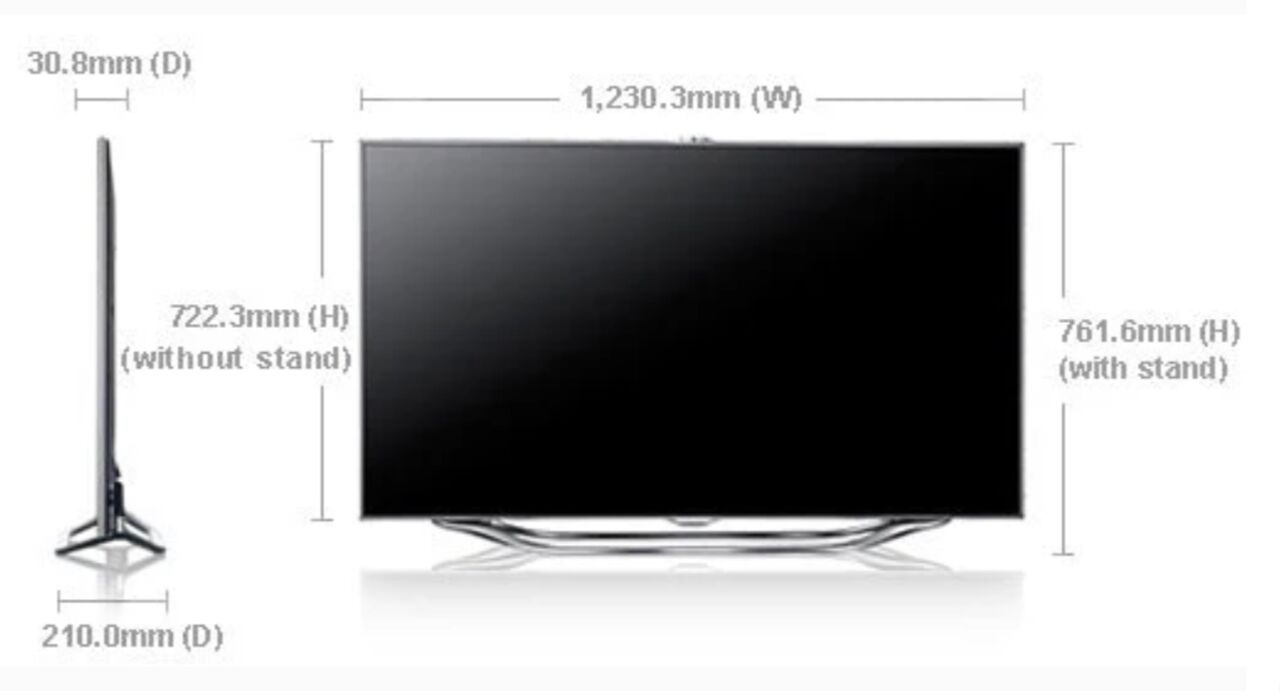 Ghirnatah, Electronics, SAR 650,  Samsung 55-inch Full HD 3D Smart LED TV (Model: UA55ES7500RXUM)