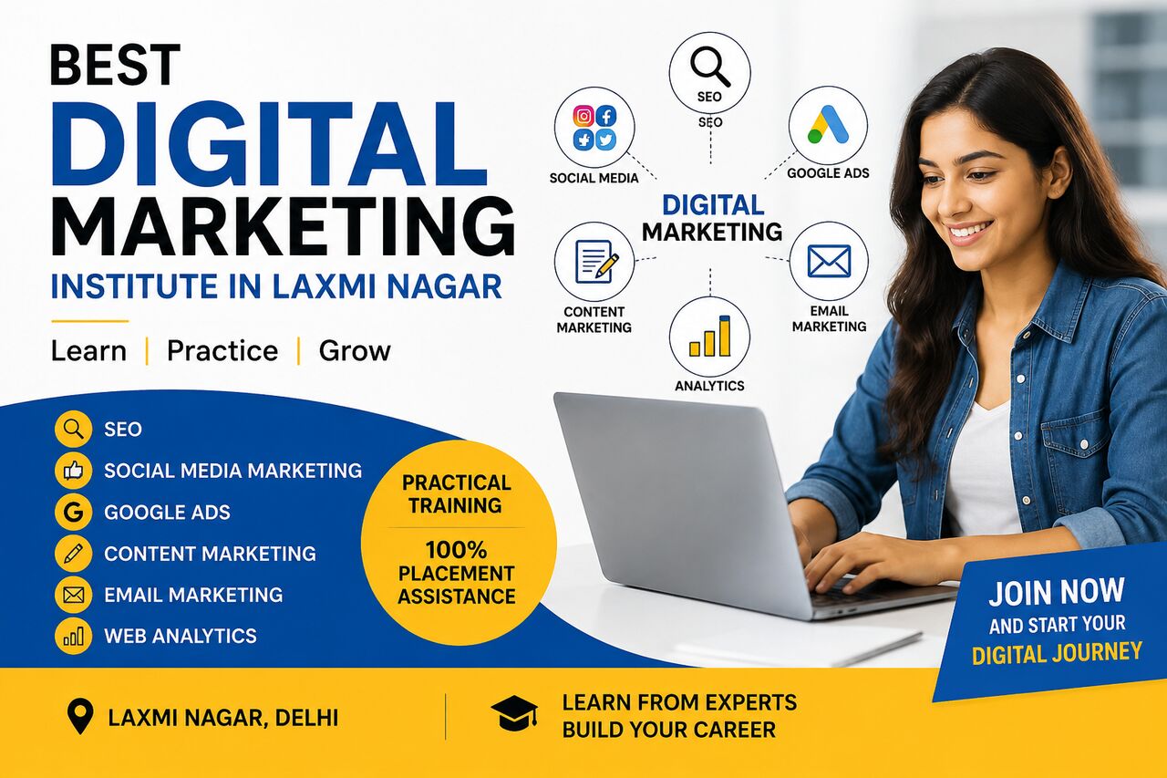 Laxmi Nagar, Education, Best Digital Marketing Institute In Laxmi Nagar &ndash; Learn Practical Skills