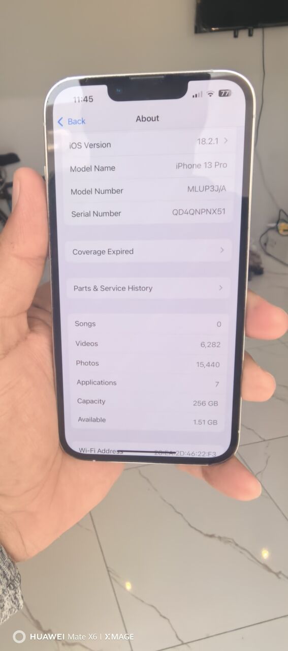 Al Malaz, Mobile Phones, SAR 1400,  Selling Used I Phone 13 Pro With Excellent Camera And Battery Health, 256 GB