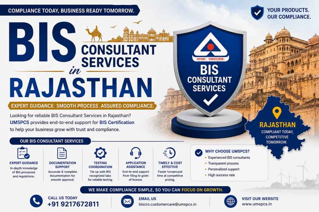 Jaipur, Legal, Who Provides The Best BIS Consultant Services In Rajasthan?
