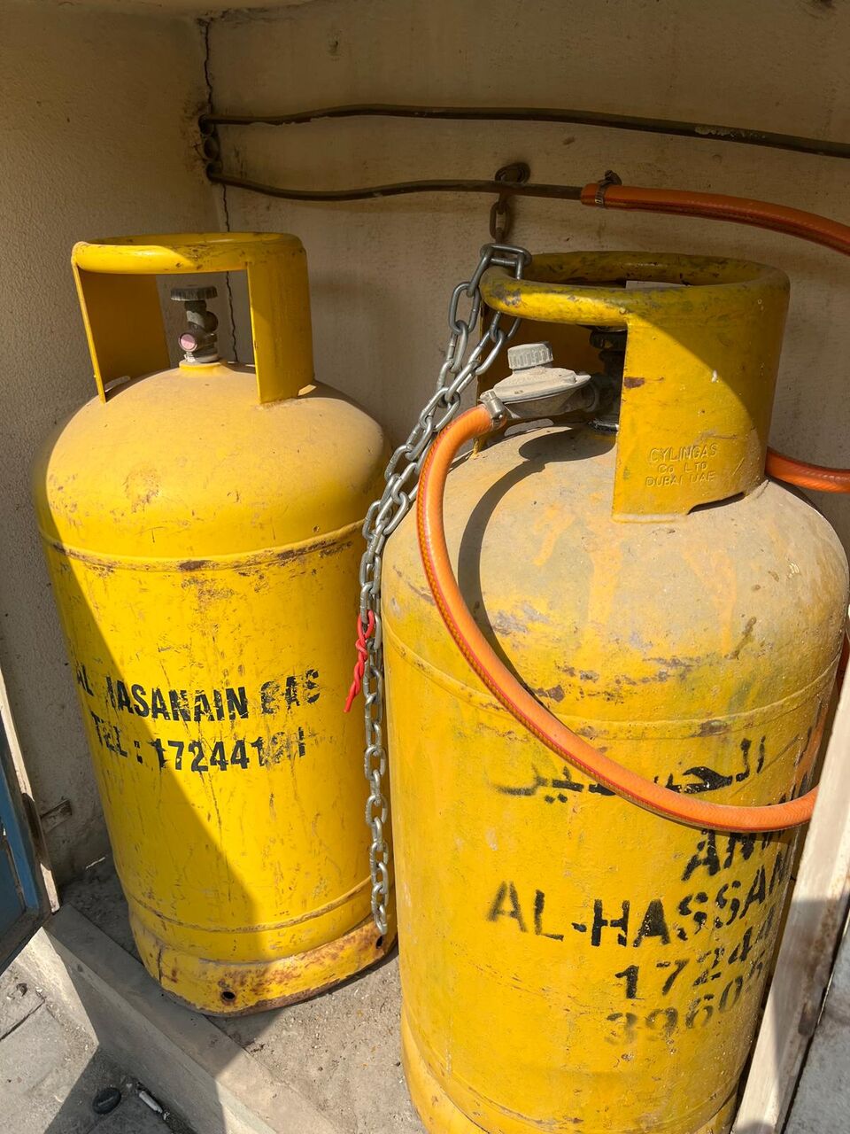 Manama, Household Items, BHD 23,  2 Medium Gas Cylinder For Sale