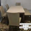 SAR 2800,  Home Centre Marble Top Dining Table For Sale – Excellent Condition | طاولة طعام بسطح رخامي