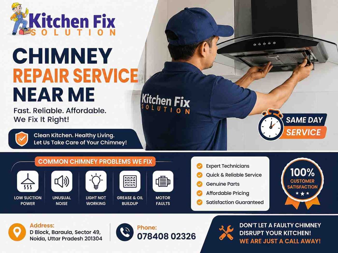 Noida, Business, Chimney Repair Service Near Me