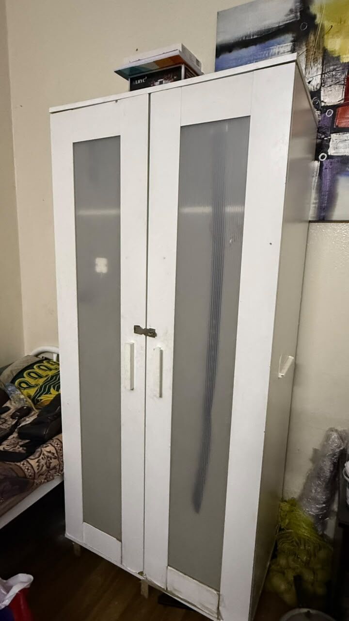 Riyadh, Furniture, SAR 150,  2-Door Wardrobe / Cabinet &ndash; Very Good Condition &ndash; Only SAR 150