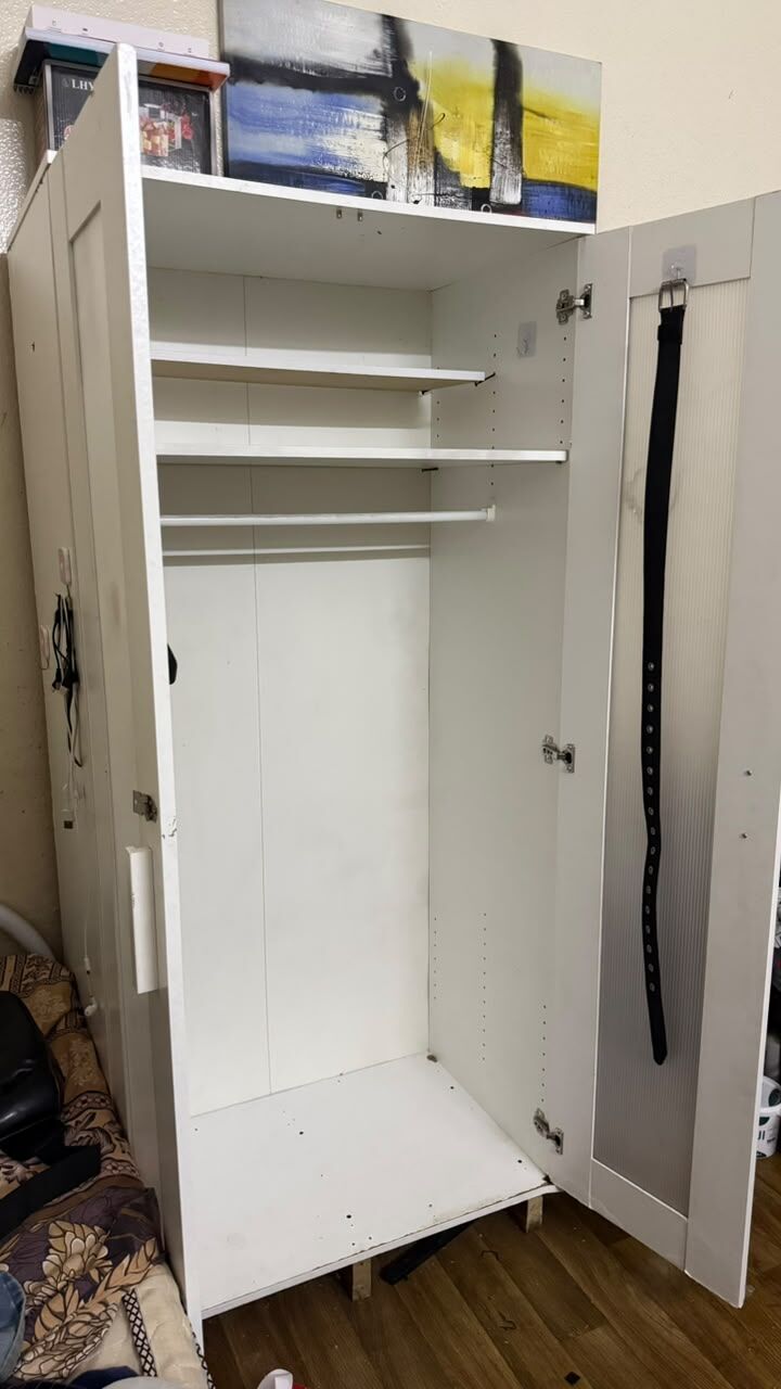 Riyadh, Furniture, SAR 150,  2-Door Wardrobe / Cabinet &ndash; Very Good Condition &ndash; Only SAR 150