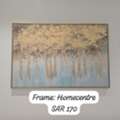 SAR 170,  Home Centre Framed Tree Wall Art – Excellent Condition | لوحة أشجار بإطار من هوم سنتر – 