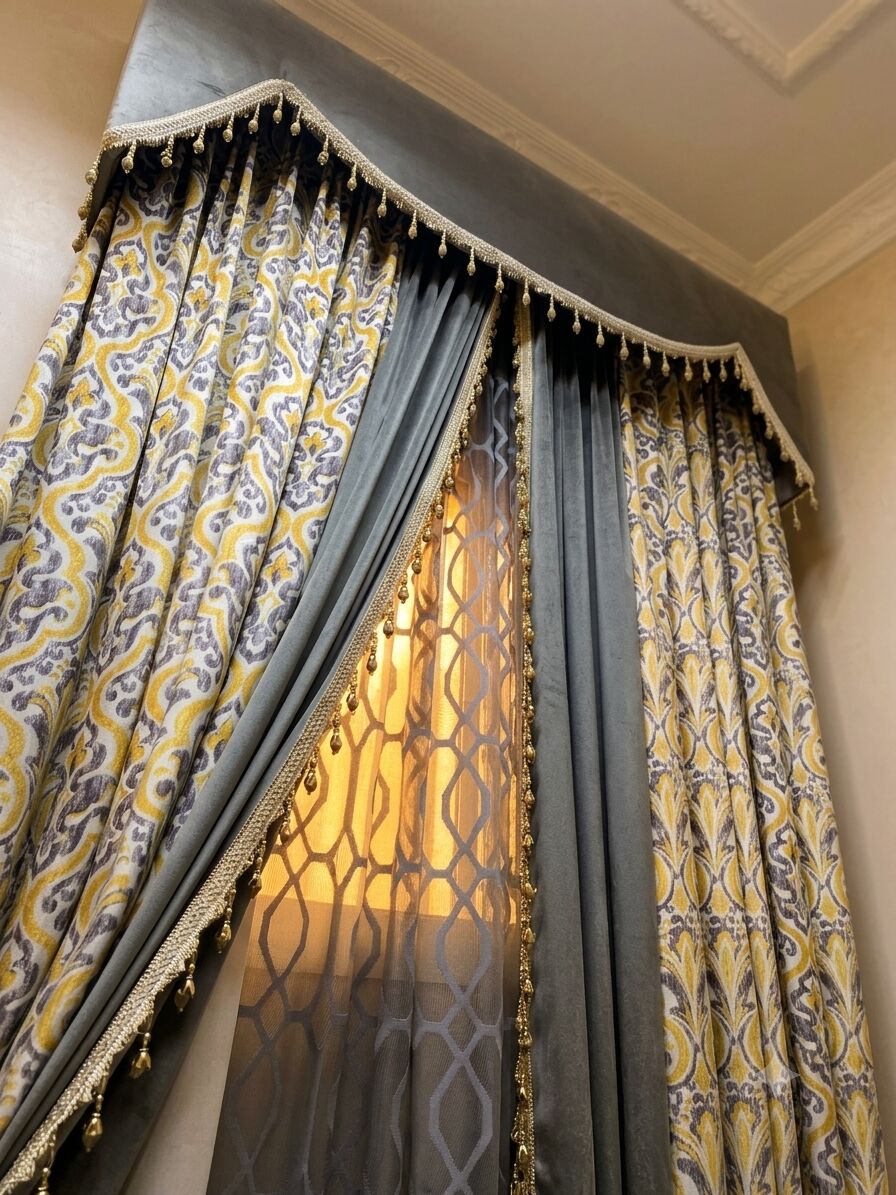 West Riffa, Furniture, BHD 25,  Curtain With Decor Box