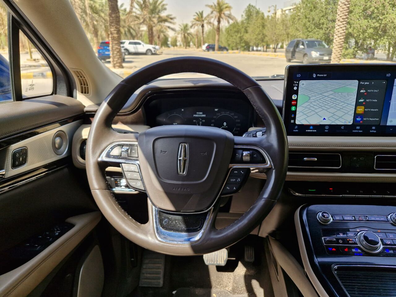 Riyadh, Vehicles, Cars & Trucks , SAR 99000,  FORD LINCOLN NAUTILUS 2021 SUV  Black Edition Company Maintained,  2021,  Automatic,  128000 KM,  Excellent Condition Executive Company Maintained SUV