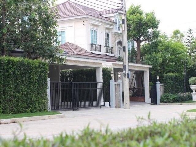 Bangkok, Villas, THB 120000,  60 Sq. Feet,  Code C7251 For Rent And Sale, Single House, Grandio Village. Lat Phrao-Kaset Nawamin The