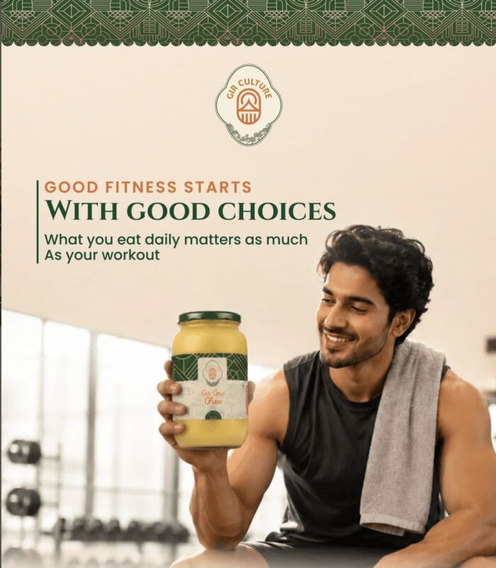 Mumbai, Food, INR 849,  Pure A2 Gir Cow Ghee By Gir Culture &ndash; 100% Natural Bilona Ghee Online