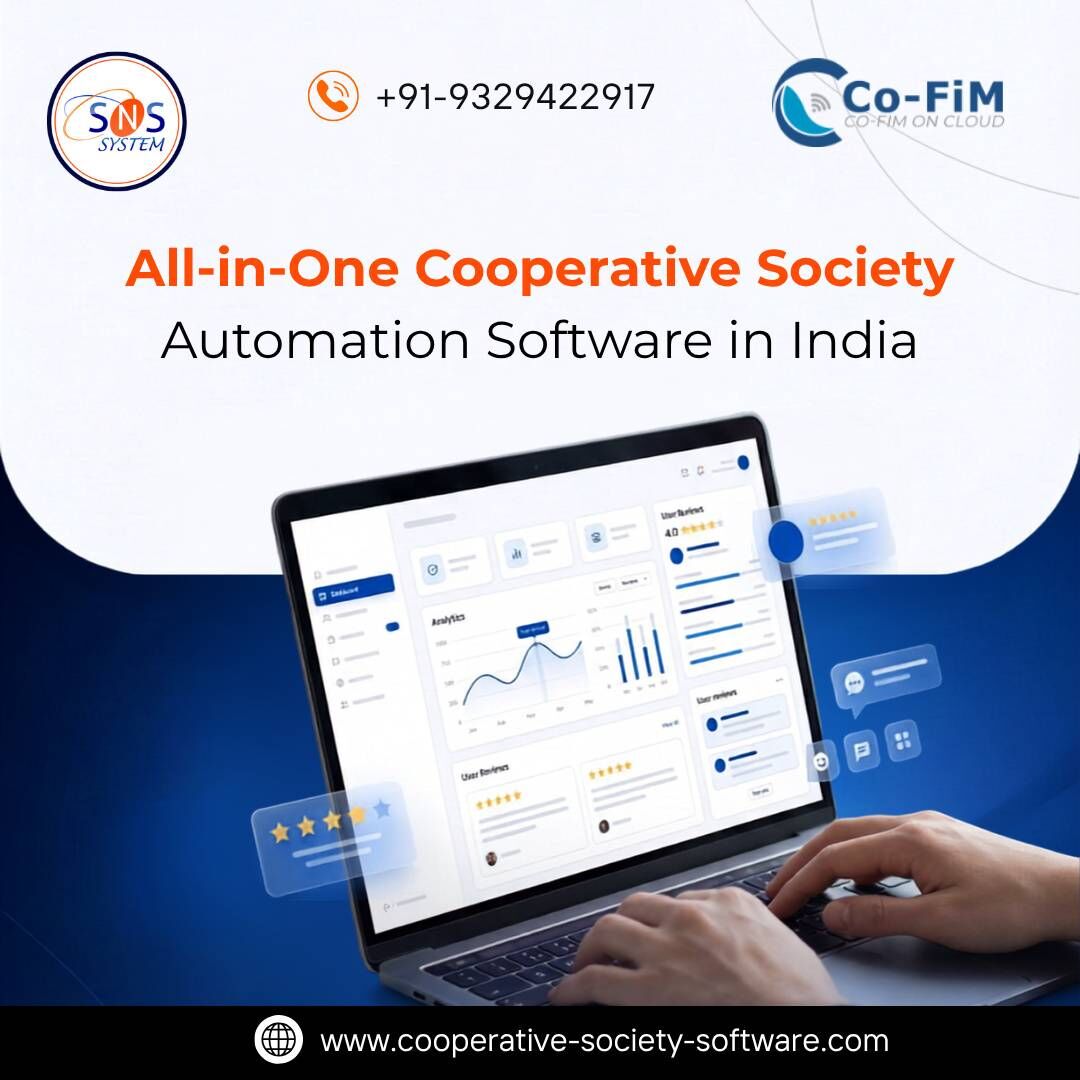 Indore, Business, All-in-One Cooperative Society Automation Software In India
