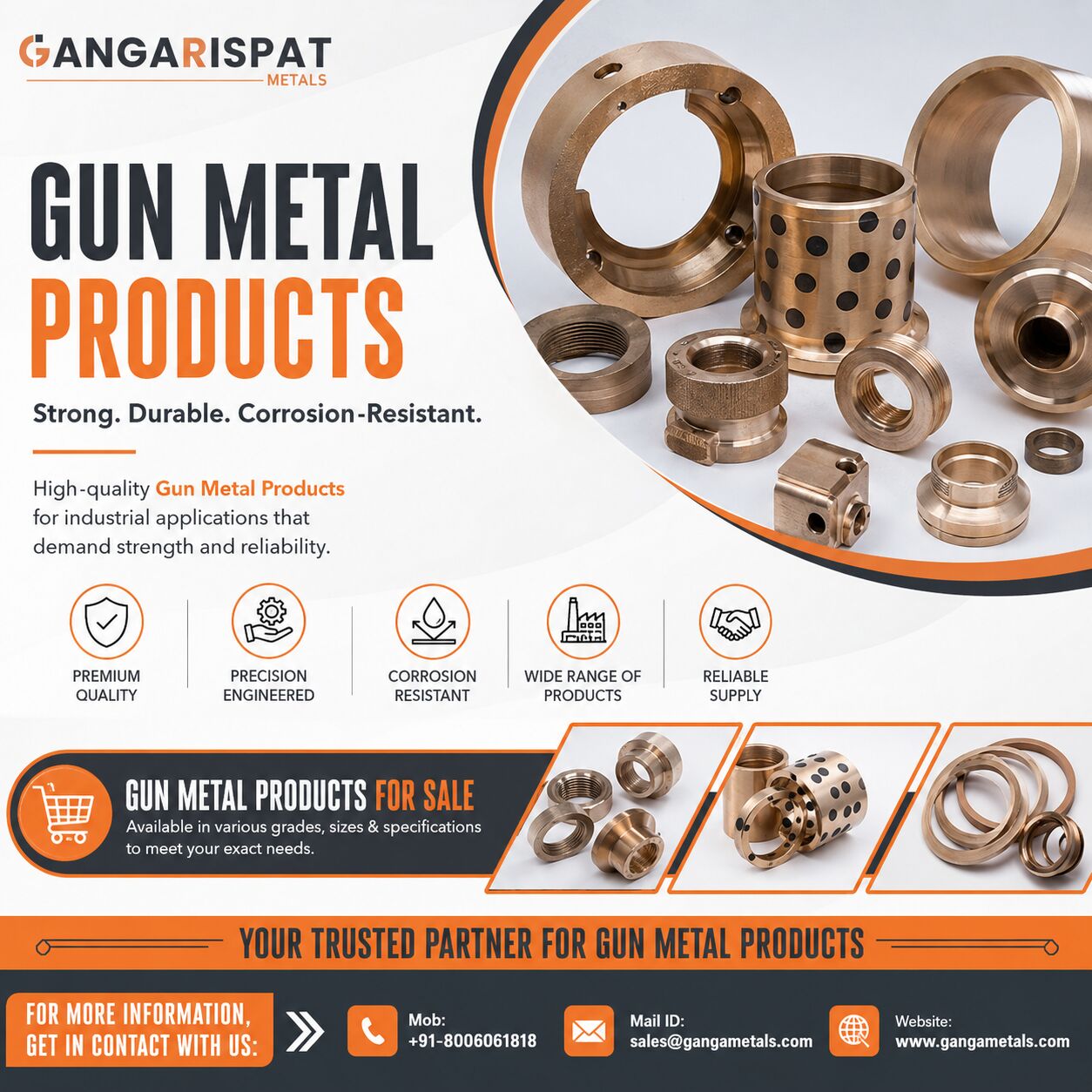Ahmedabad, Wholesale Products, Gun Metal Products Manufacturers & Suppliers In India
