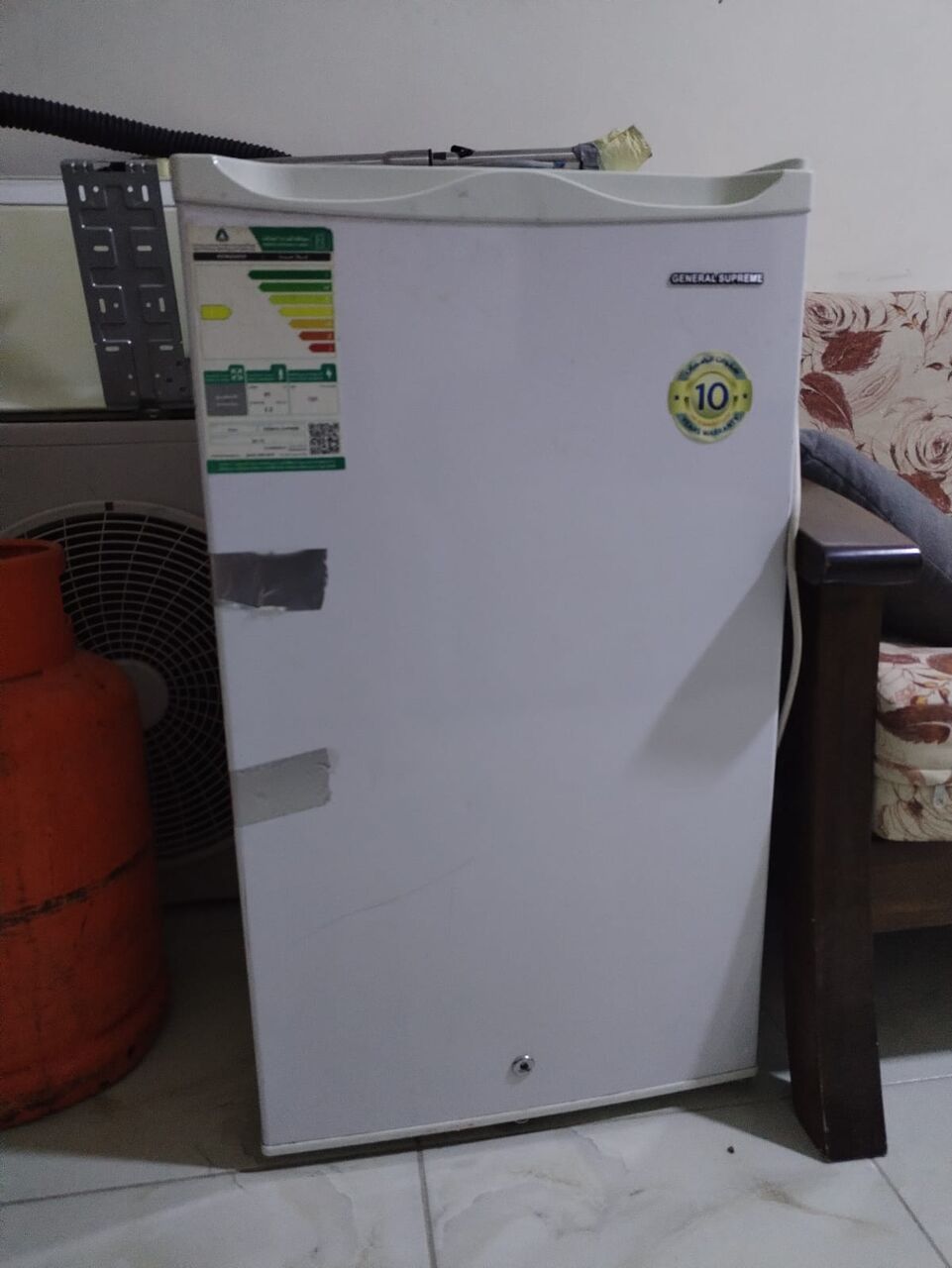 Khobar, Appliances, SAR 1800,  For Sale Samsung 1.5 Ton Split AC , Small Fridge, Gas Cylinder & Sanyo Vacuums Cleaner