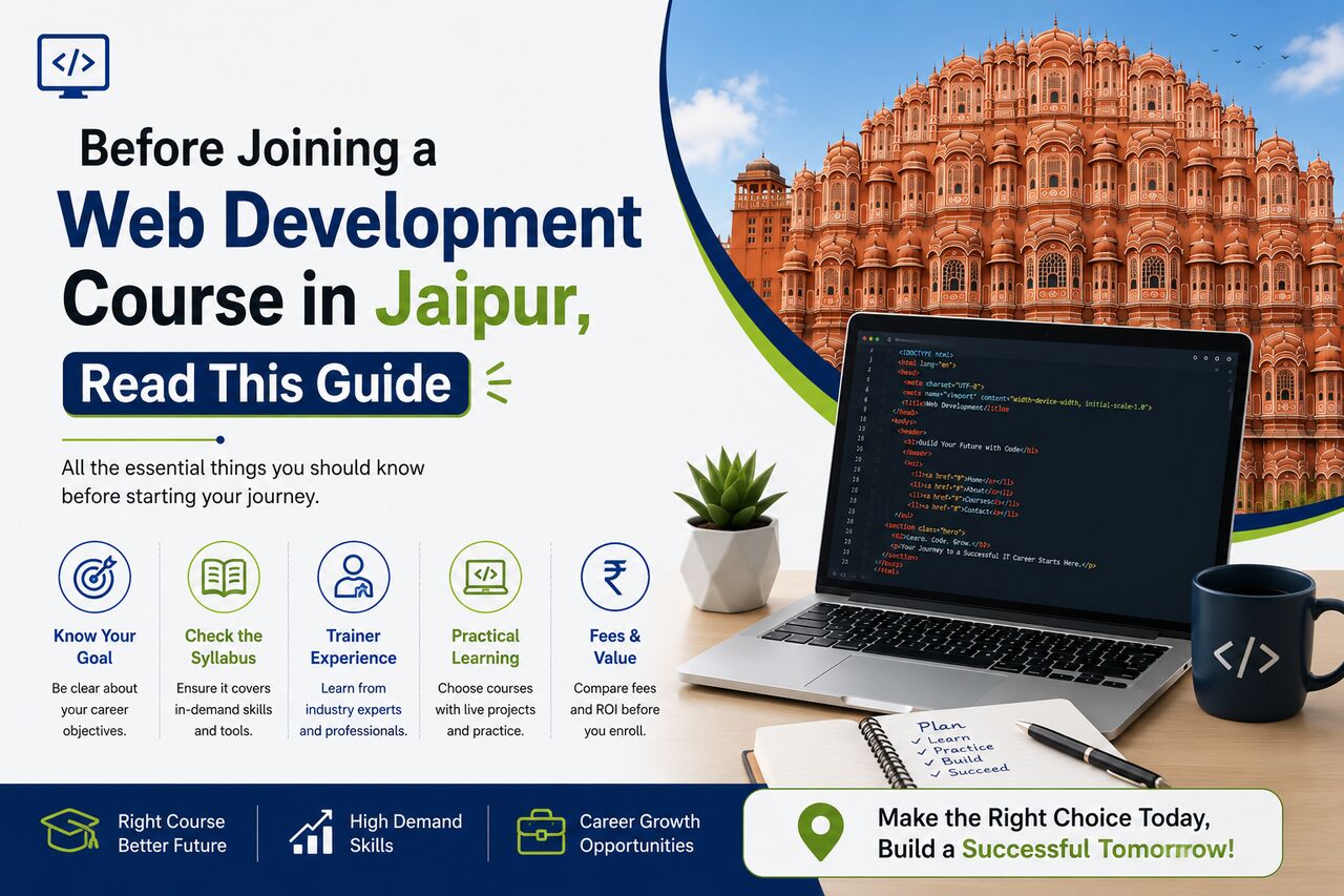 Sydney, Education, Before Joining A Web Development Course In Jaipur, Read This Guide