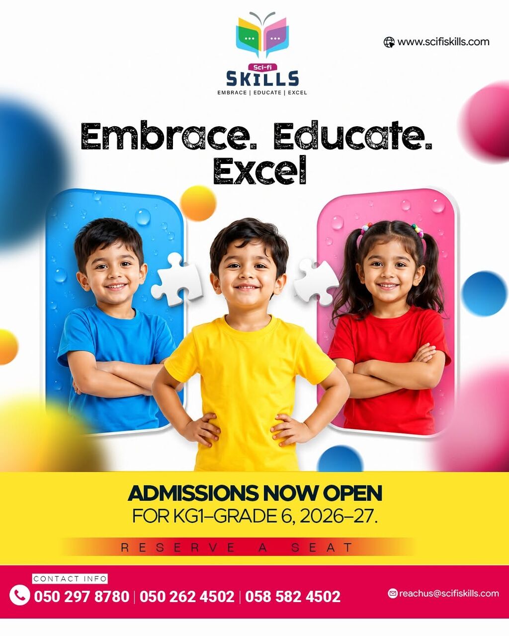 Abu Dhabi, Education, School Admission In UAE | Develop Essential Skills With Sci-Fi Skills