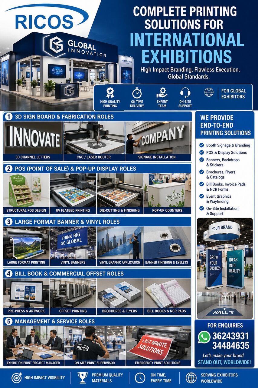 Manama, Graphic Design, Introduction Of Our IT Solutions, Event Management & Advertising/Printing Services