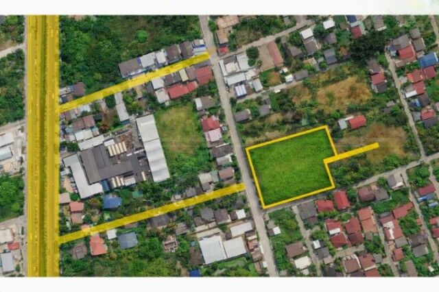 Bangkok, Villas, THB 17999,  203 Sq. Feet,  Thung Mangkon-Suan Phak Rd. Beautiful Large Land 203 Sq M., 812 Sq M., Near BRT Taling