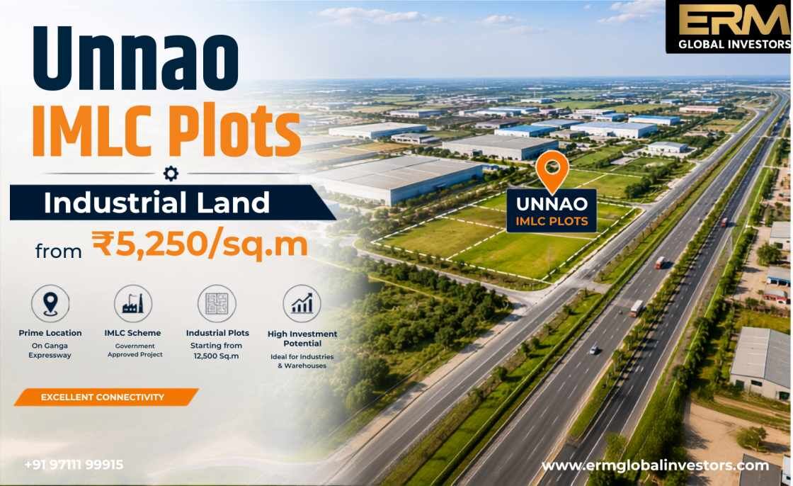 Noida, Industrial Land, Unnao IMLC Plots | Industrial Land From ₹5,250/Sq.m
